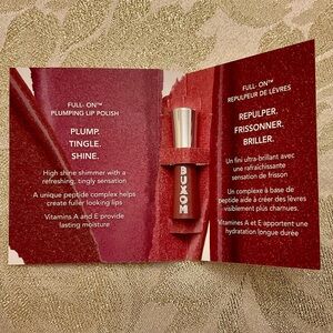 2/$15 Buxom FULL-ON Plumping Lip Polish Deluxe Sample 1.5 ml Colour Dolly
